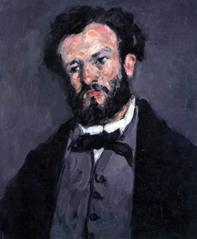 Paul Cézanne Portrait of Antony Valabrägue