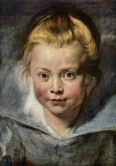 Peter Paul Rubens Portrait of Clara Serena Rubens