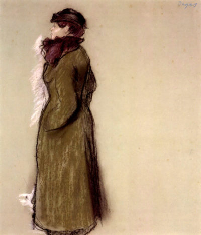 Edgar Degas Portrait of Ellen André