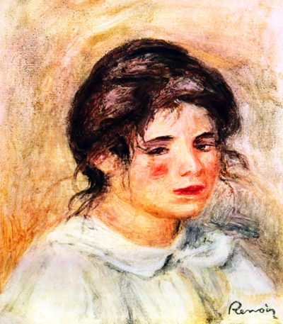 Pierre-Auguste Renoir Portrait of Gabrielle by Renoir