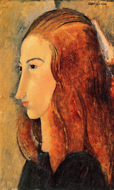 Amedeo Clemente Modigliani Portrait of Jeanne Hebuterne