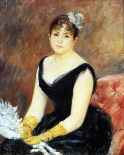 Pierre-Auguste Renoir Portrait of Madame Clapisson