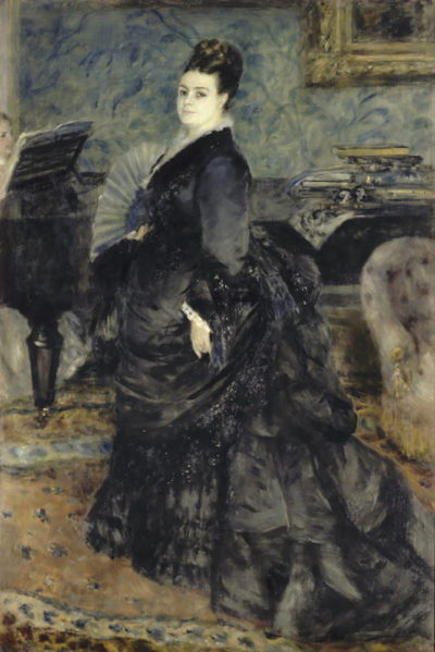 Pierre-Auguste Renoir Portrait of Madame Georges Hartman
