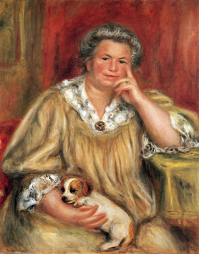 Pierre-Auguste Renoir Portrait of Madame Renoir with Bob