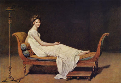 Jacques-Louis David Portrait of Madame Récamier