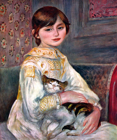 Pierre-Auguste Renoir Portrait of Mademoiselle Julie Manet