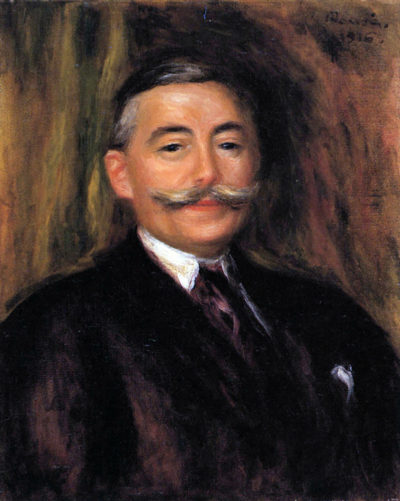 Pierre-Auguste Renoir Portrait of Maurice Gangnat