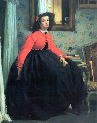 James Tissot Portrait of Mme. L.L.