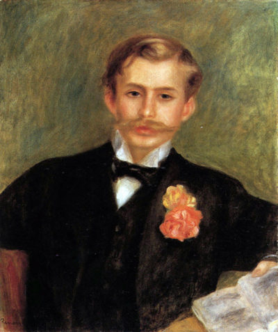 Pierre-Auguste Renoir Portrait of Monsier Germaine