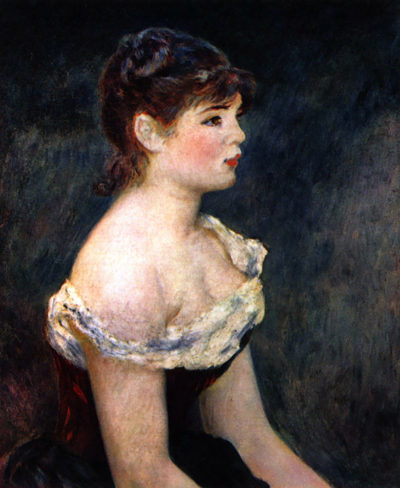 Pierre-Auguste Renoir Portrait of a young girl