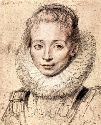 Peter Paul Rubens Portrait of the artist's daughter Clara Serena