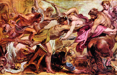Peter Paul Rubens Rape of Hippodameia