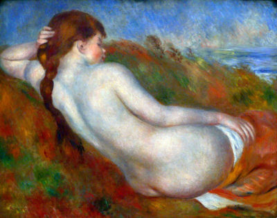 Pierre-Auguste Renoir Reclining nude
