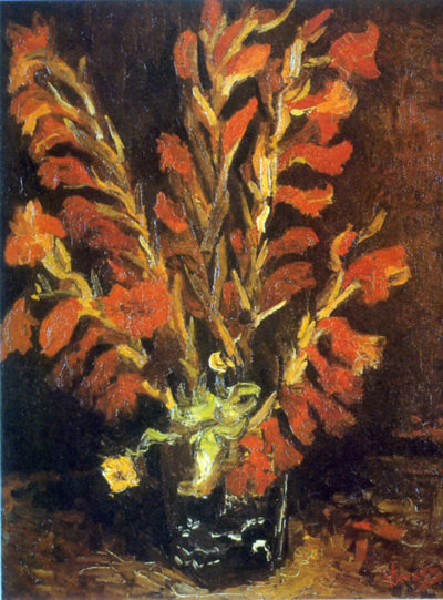 Vincent van Gogh Red Gladioli