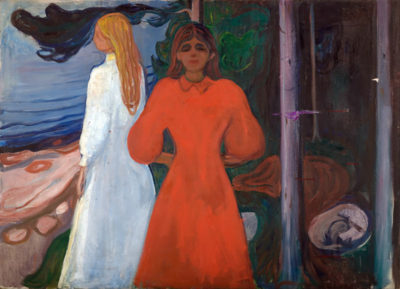 Edvard Munch Red and White