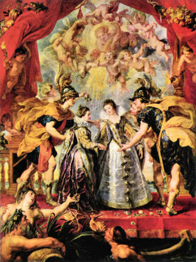Peter Paul Rubens Replacing the Medici Princess