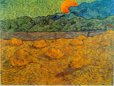 Vincent van Gogh Rising Moon