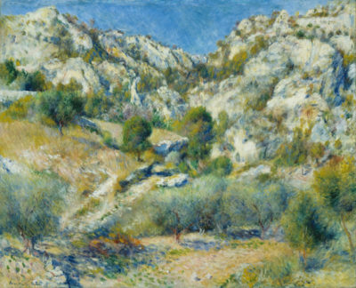 Pierre-Auguste Renoir Rocky Crags at L'Estaque