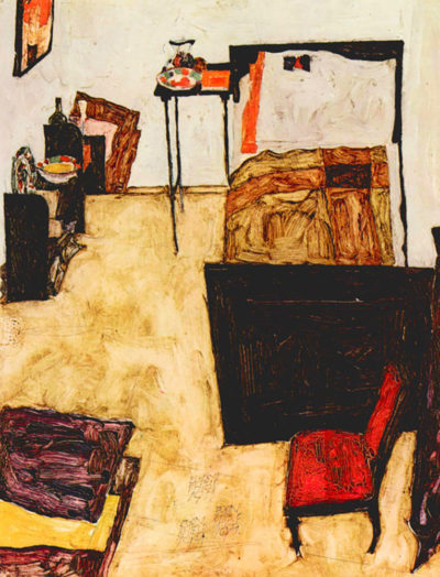 Egon Schiele Schiele's living room in Neulengbach