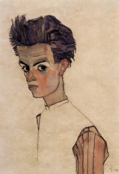 Egon Schiele Self-Portrait