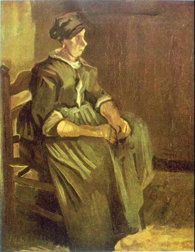 Vincent van Gogh Sitting