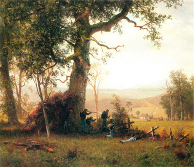 Albert Bierstadt Small war