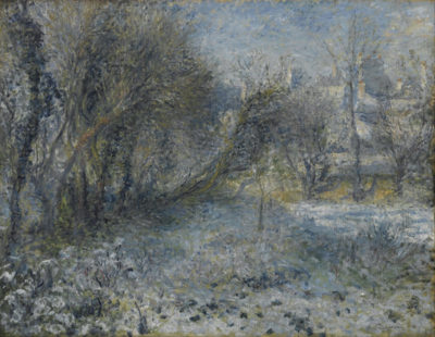 Pierre-Auguste Renoir Snow-covered Landscape