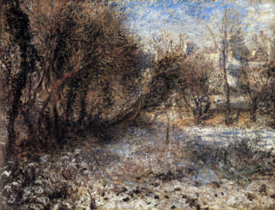 Pierre-Auguste Renoir Snowy landscape