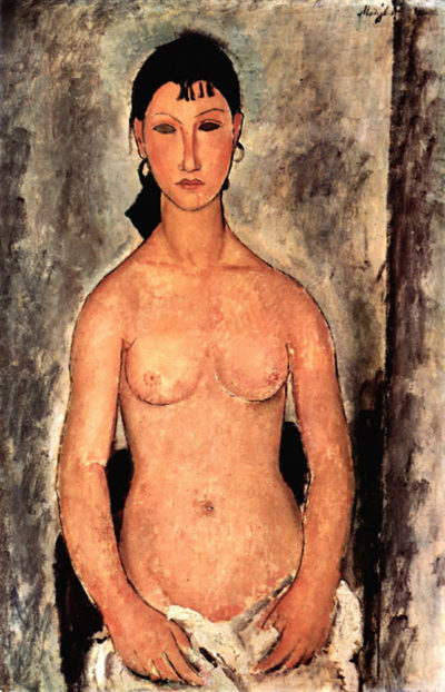 Amedeo Clemente Modigliani Standing Elvira