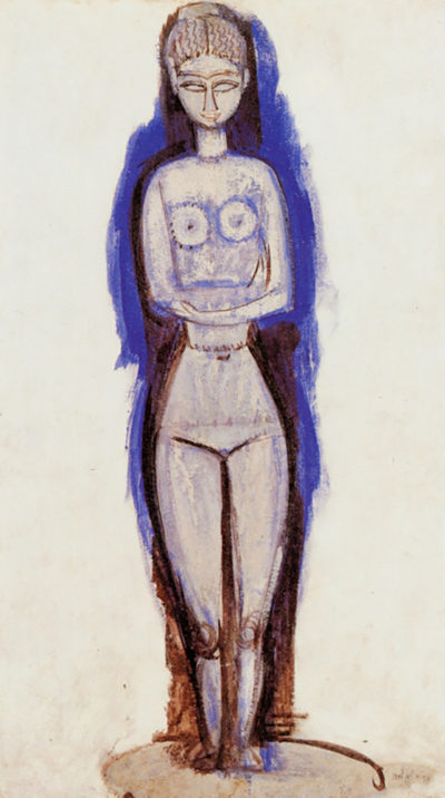 Amedeo Clemente Modigliani Standing Nude