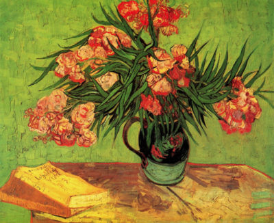 Vincent van Gogh Still Life Vase with Oleanders and Books