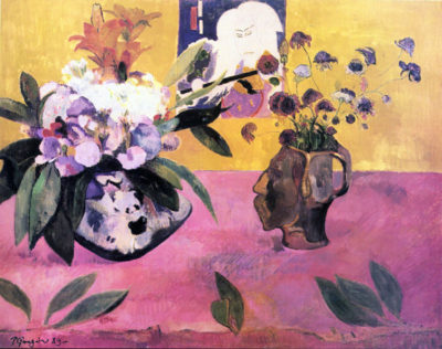 Paul Gauguin Still Life with Japanese Woodblock