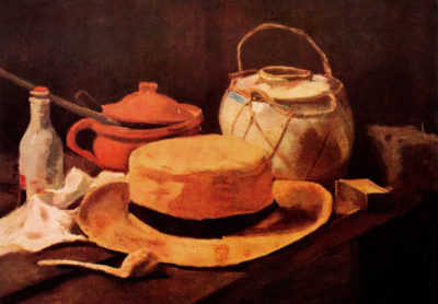 Vincent van Gogh Still Life with Yellow Straw Hat