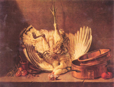 Jean Chardin Still Life with turkey