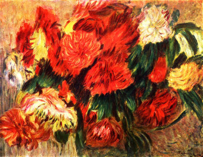 Pierre-Auguste Renoir Still life with Chrysanthemums