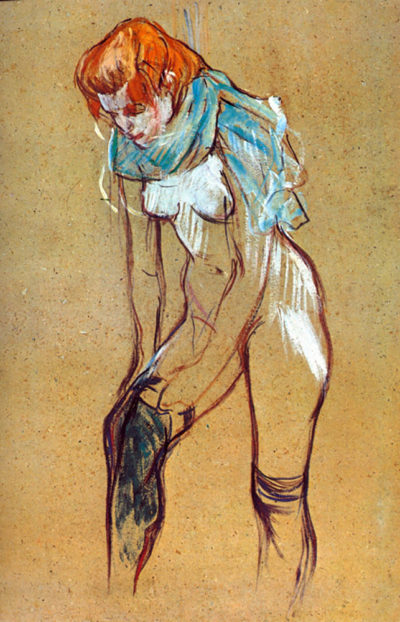 Henri de Toulouse-Lautrec Stockings