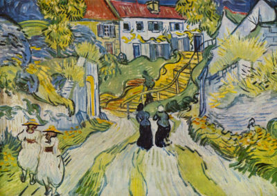 Vincent van Gogh Street and road in Auvers