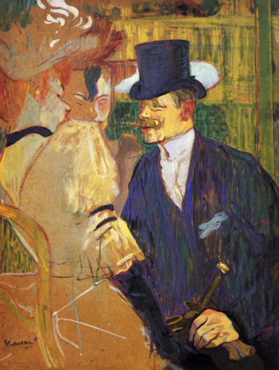 Henri de Toulouse-Lautrec Study for the flirt