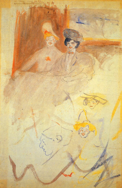 Amedeo Clemente Modigliani Study of three women
