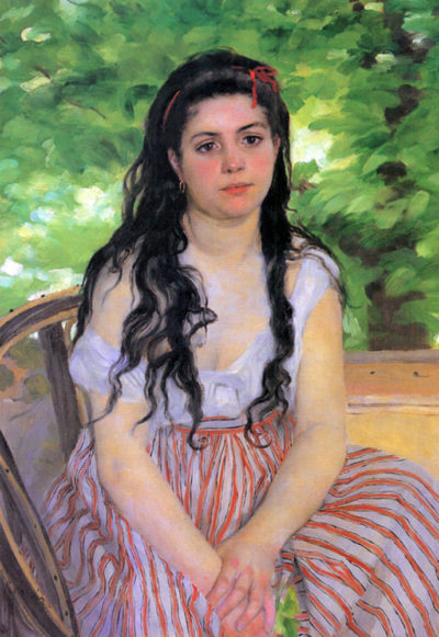 Pierre-Auguste Renoir Summertime study