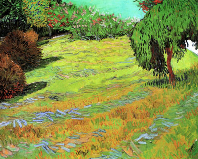 Vincent van Gogh Sunny Lawn in a Public Park