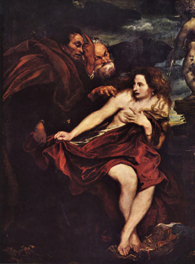 Antoon van Dyck Susanna in a Bath