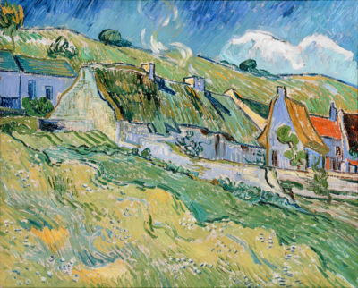 Vincent van Gogh Thatched cottages
