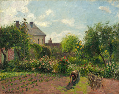 Camille Pissarro The Artist's Garden at Eragny