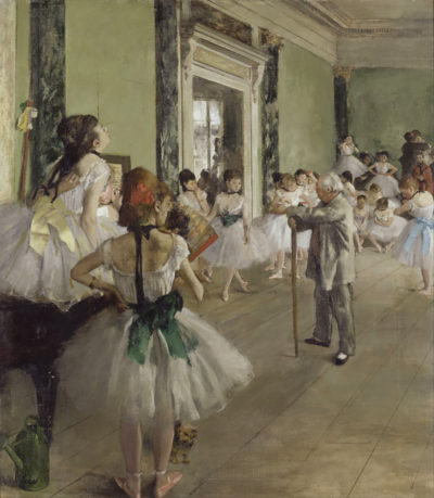Edgar Degas The Ballet Class