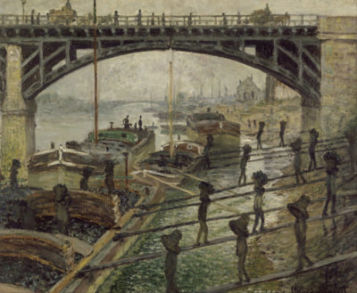 Claude Monet The Coalmen