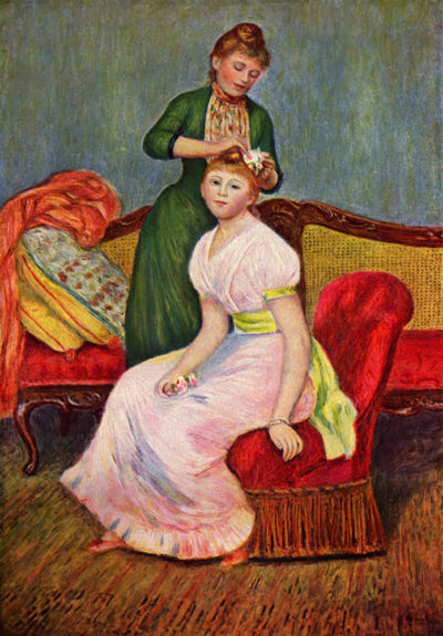 Pierre-Auguste Renoir The Coiffoire