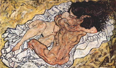 Egon Schiele The Embrace