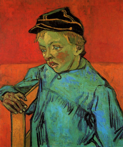 Vincent van Gogh The Schoolboy Camille Roulin