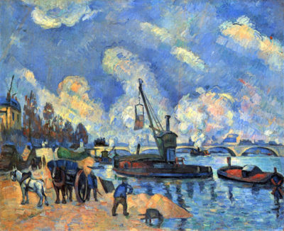 Paul Cézanne The Seine at Bercy